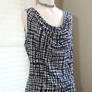 NWT XL Calvin Klein Drape Neck Top